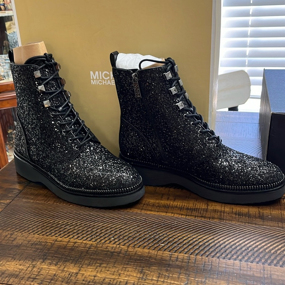 Michael Kors BLING BOOTS. NIB